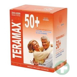 TERAMAX 50+ GEE GINSENG EXCLUSIVE ENERGY 30 TABLETEK