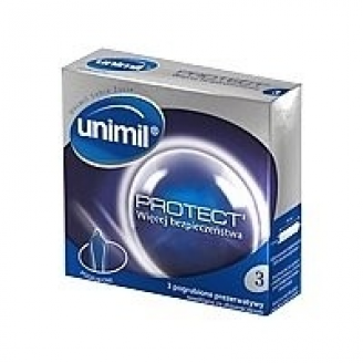 UNIMIL PROTECT - PREZERWATYWY 3 SZTUKI