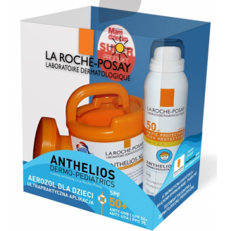 LA ROCHE ANTHELIOS DERMO-PEDIATRICS SPRAY SPF 50 125 ML +  KONEWKA NA PLAŻĘ DLA TWOJEGO DZIECKA W PREZENCIE A DLA MAMY TORBA PLAŻOWA W PRZEZENCIE!!!
