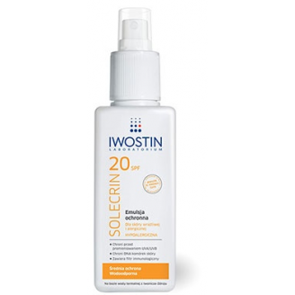 IWOSTIN SOLECRIN SPF 20 EMULSJA OCHRONNA WODOODPORNA 125 ML