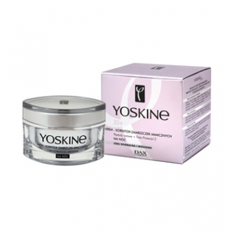 Dax Cosmetics Yoskine Krem Reduktor zmarszczek mimicznych na noc 30+ do cery normalnej i mieszanej