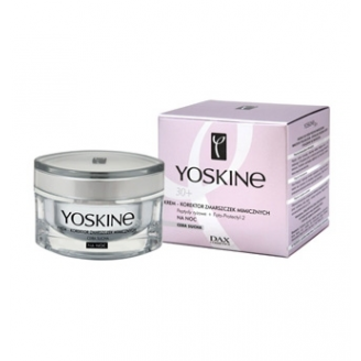 Dax Cosmetics Yoskine Krem reduktor zmarszczek na noc 30+ do cery suchej