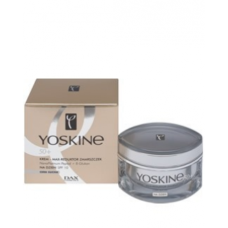 Dax Cosmetics Yoskine, Krem max reduktor zmarszczek na dzień do skóry suchej 50+ SPF 10, 50 ml