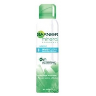 GARNIER MINERAL INVISI CLEAR DEZODORANT SPRAY