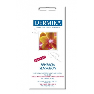 DERMIKA MASECZKI PIĘKNOŚCI SENSACJA - AKTYWNA MASECZKA ANTI-AGING 10 ML