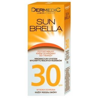 DERMEDIC SUNBRELLA KREM OCHRONNY DO TWARZY SPF30