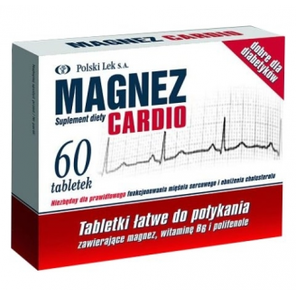 MAGNEZ CARDIO 60 TABLETEK