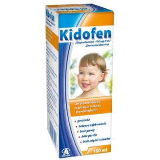 KIDOFEN ZAWIESINA DOUSTNA 0,1G/5ML 100 ML (BUTELKA)