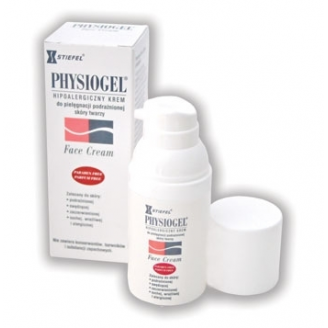 Physiogel Face Cream, Krem, Hipoalergiczny do skóry z podrażnieniami, 30 ml