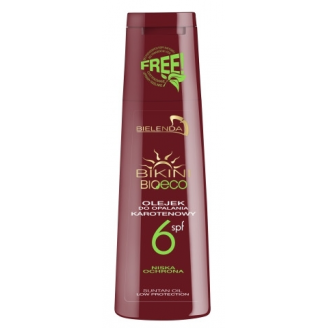 BIELENDA BIKINI OLEJEK DO OPALANIA KAROTEN SPF 6
