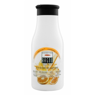 AQUOLINA LINIA JOGURTOWA PŁYN DO KĄPIELI KOKTAJL Z OWOCÓW CYTRUSOWYCH 250 ML