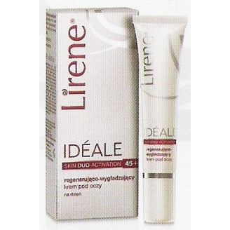 LIRENE IDEALE SKIN DUO ACTIVATION 45+ KREM WYGŁADZAJĄCY POD OCZY