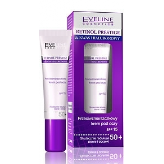 EVELINE RETINOL PRESTIGE 50+ PRZECIWZMARSZCZKOWY KREM POD OCZY