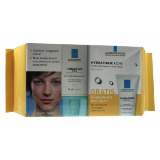 LA ROCHE HYDRAPHASE RICHE KREM INTENSYWNIE NAWILŻAJĄCY + KREM POD OCZY GRATIS !