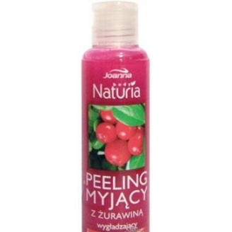 JOANNA NATURIA CIAŁO - PEELING MYJĄCY ŻURAWINA