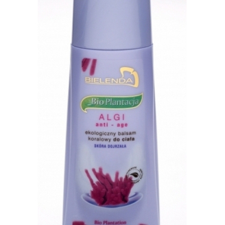 BIELENDA BIO PLANTACJA ALGI - EKOLOGICZNY BALSAM KORALOWY DO CIAŁA 250 ML