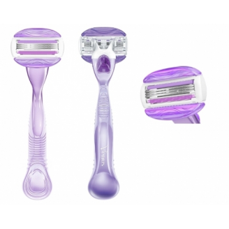 GILLETTE VENUS BREEZE 2w1 - MASZYNKA Z WBUDOWANYM ŻELEM + 2 WKŁADY