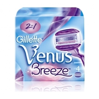 GILLETTE VENUS BREEZE 2w1 - OSTRZA 4 SZT.