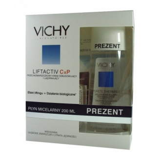 VICHY LIFTACTIV CxP - KREM PRZECIWZMARSZCZKOWY + PŁYN MICELARNY