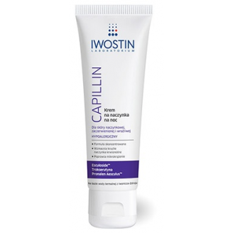 Iwostin Capillin, krem na naczynka na noc, 40 ml