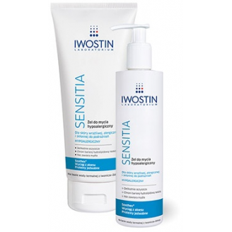 IWOSTIN SENSITIA ŻEL DO MYCIA HYPOALERGICZNY 300 ML