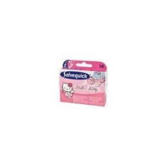 Plast.Salvequick 516924 Hello Kitty, 14 szt