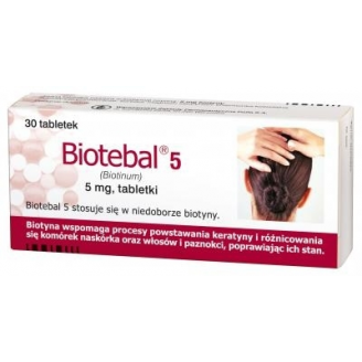 BIOTEBAL 5 MG, 30 TABLETEK