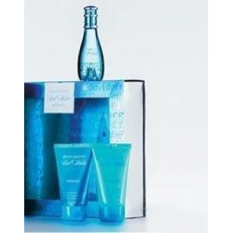 COOL WATER WOMAN ZESTAW WODA TOALETOWA SPRAY 30ML+BALSAM DO CIAŁA 50ML+ŻEL POD PRYSZNIC 50ML