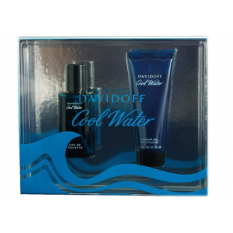 COOL WATER MAN ZESTAW WODA 40ML+ŻEL POD PRYSZNIC 75ML