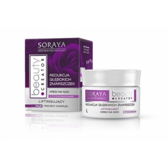SORAYA BEAUTY CREATOR REDUKCJA GŁĘBOKICH ZMARSZCZEK - KREM NA NOC