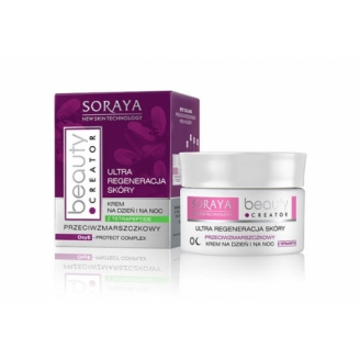 SORAYA BEAUTY CREATOR ULTRA REGENERACJA SKÓRY - PRZECIWZMARSZCZKOWY KREM NA DZIEŃ I NA NOC