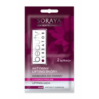 SORAYA BEAUTY CREATOR AKTYWNY LIFTING SKÓRY - MASECZKA DO TWARZY W SASZETCE