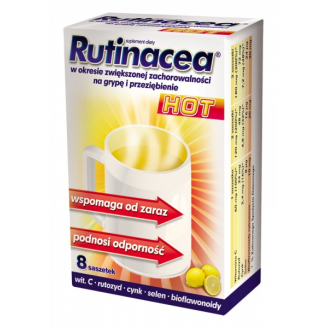 Rutinacea Hot Proszek, 8 saszetek