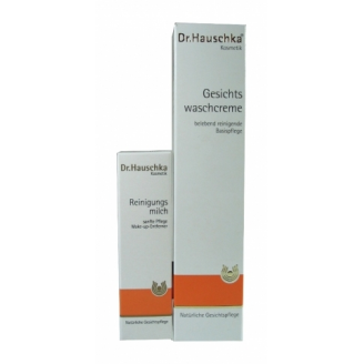 DR HAUSCHKA KREM DO MYCIA TWARZY + MLECZKO DO DEMAKIJAŻU GRATIS