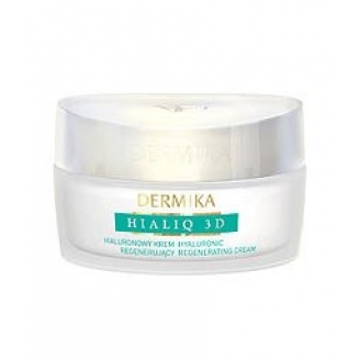 Dermika Hialiq 3D, Hialuronowy krem regenerujący na noc, 50 ml