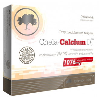 Olimp Chela-Calcium D3, 30 kapsułek