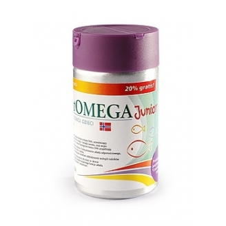 SMART OMEGA JUNIOR - ŻELKI DO ŻUCIA, 36 SZT.