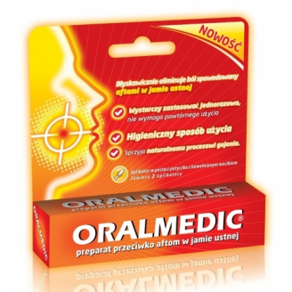 ORALMEDIC PREPARAT PRZECIW AFTOM 2 AMP.