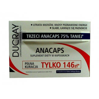 DUCRAY ANACAPS 3 X 60 KAPSUŁEK