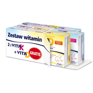 VITA-K 2x30 KAPSUŁEK + VITA-D 30 KAPSUŁEK