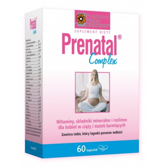 PRENATAL COMPLEX, NOWA ULEPSZONA FORMUŁA, 60 KAPSUŁEK