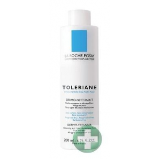 LA ROCHE TOLERIANE MLECZKO DO DEMAKIJAŻU 400 ML - OPAKOWANIE Z POMPKĄ