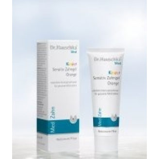 DR HAUSCHKA MED POMARAŃCZOWY ŻEL DO ZĘBÓW DLA DZIECI SENSITIVE 50 ML