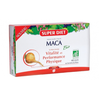 SUPER DIET MACA BIO AMPUŁKI, 20 AMPUŁEK x 15 ML