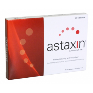 ASTAXIN  20 KAPSUŁEK (ŻELATYNOWYCH)