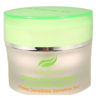 ABACOSUN DE NOYLES - BASE HYDRATANT AZULENE SPF 6 - KREM AZULENOWY NA DZIEŃ