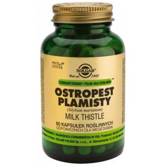 SOLGAR OSTROPEST PLAMISTY 60 KAPSUŁEK