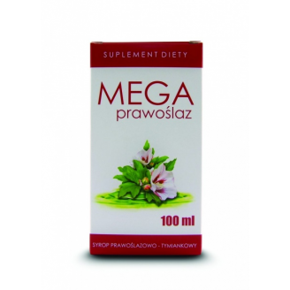 MEGA PRAWOŚLAZ  - SYROP PRAWOŚLAZOWO-TYMIANKOWY 100 ML