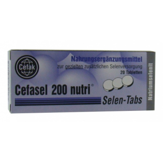 CEFASEL 200 NUTRI 20 TABLETEK