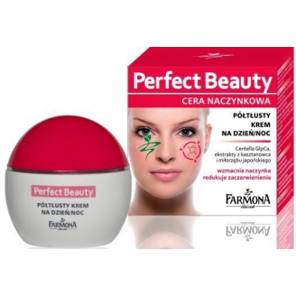 Farmona Perfect Beauty Cera naczynkowa Półtłusty krem na dzień i na noc
